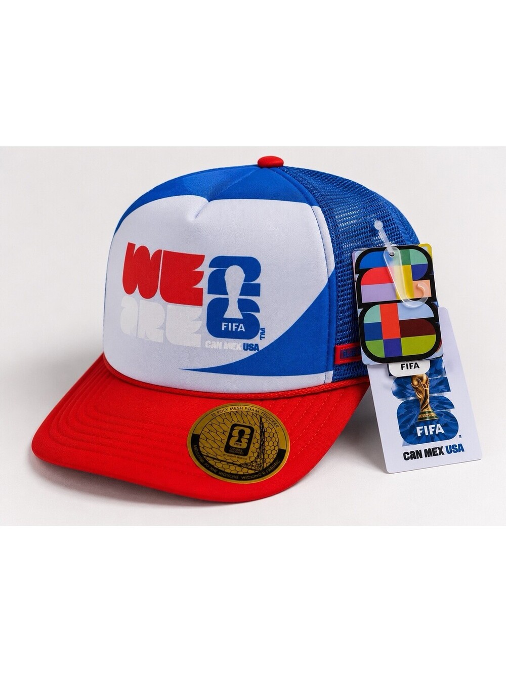 NWT Official FIFA World Cup 2026 Hat can mex usa red white blue Snapback